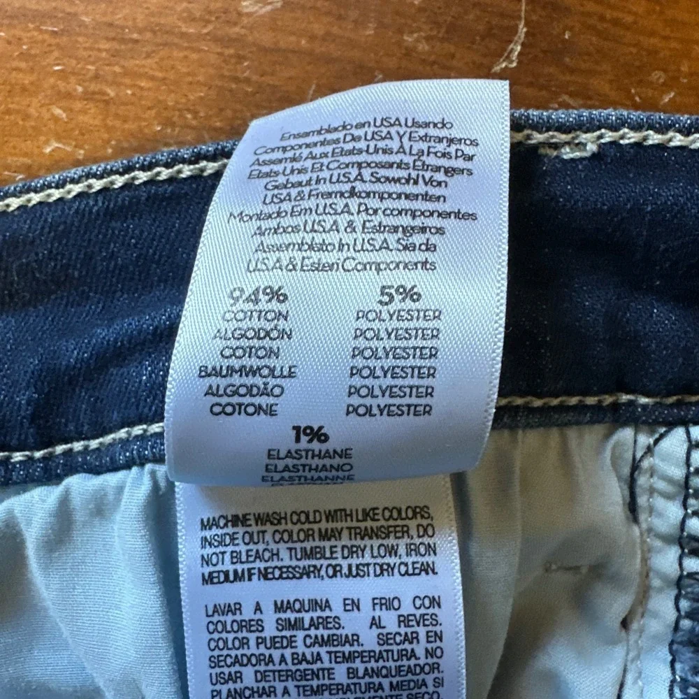 MOTHER The Hustler Roller Sneak Heirloom Wide Leg Jeans 28 Boho Chic - Picture 8 of 8